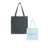 SAC ECO DENIM CU CUSĂTURI MATIN - 2 Culori (Negru / Cer)