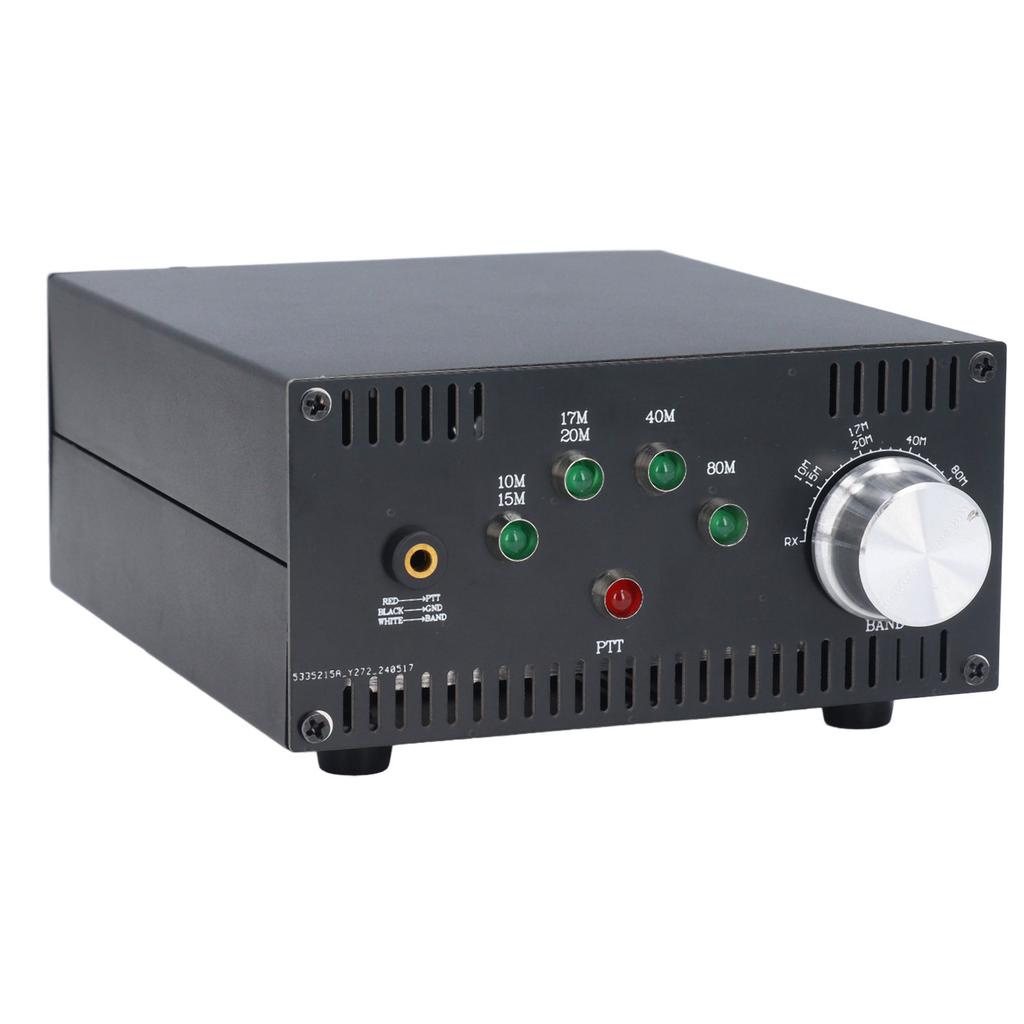 Shortwave Power Amplifier Temperature Safety Seamless Integration Portable Power Amplifier 12‑15V 100W for Industrial Use