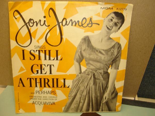 

7-дюймовая пластинка JONI JAMES I Still Get A Thrill Thinking Of Y K12779 MGM Records 1959 США Поп Б/у