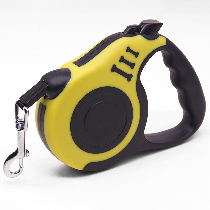 Buy Yellow Retractable Dog Chain 5M Automatic Retractable Pet Tractor