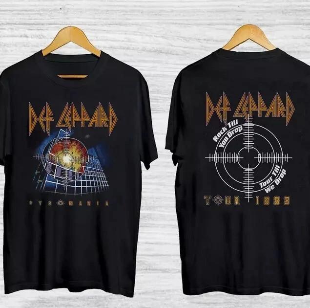 

1983 Def Leppard Pyromania Tour Unisex Shirt M