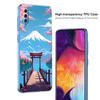 Phone Case For Samsung A26 A36 A56 A54 A52 A50 A70 A40 A20E A12 A14 A16 A22 A24 A42 A34 A32 5G A06 Cover Japan Mount Fuji Cherry