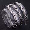 Men's Six-Sided Polished Cuban Titanium Steel Necklace