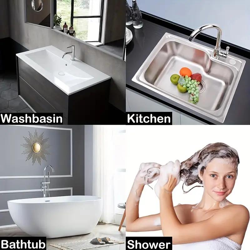 1Pcs Bathroom Pipe Anti-blocking Hair Cleaning Hook Small Flower Shape Sewer Hair Cleaner Dredge