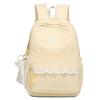 Schoolbag wholesale new schoolbag female Korean ins polka dot girl lace high value large capacity junior high school backpack