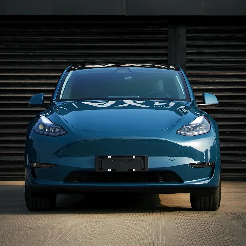 Car Wrapping Film Bubble Free PET Decal Petrol Blue Vinyl Film Car Motorcycle Body Sticker Auto Accessories Exterior Interior