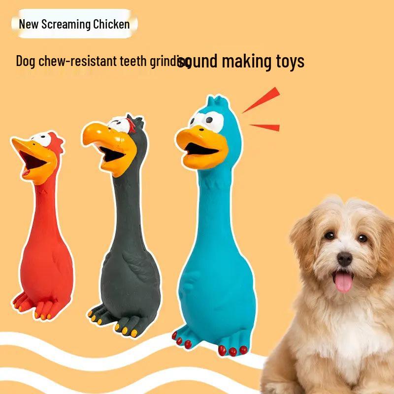 

5 Yuan Newcomer Discount: Durable Screaming Chicken Toy for Puppy Teething Other