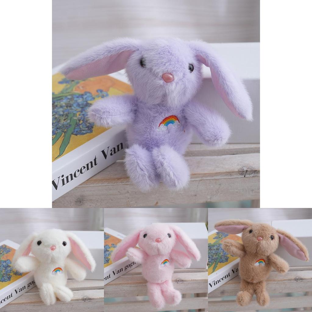 Plush Bunny Keychain With Pp Cotton Filling For Kids And Collectors
