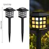 2 Pack Solar Pathway Lights, Outdoor Solar Lamp Waterproof Landscape Lighting for Garden,Yard,Patio,Walkway,Driveway Decor