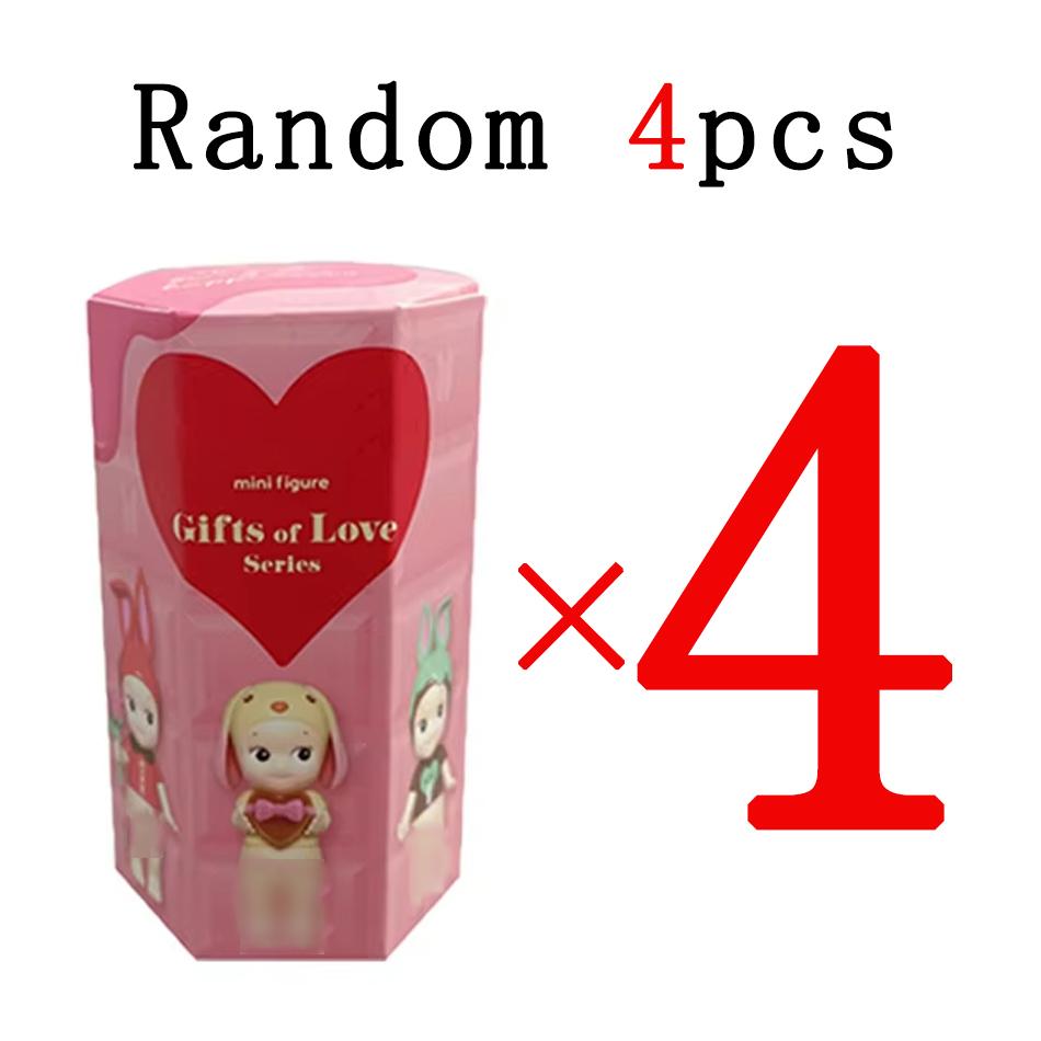 High quality Dinosaur and love Series Cute Cartoon Doll Mini Mystery Box Collectible Anime Figurine Car Decor Birthday Gift