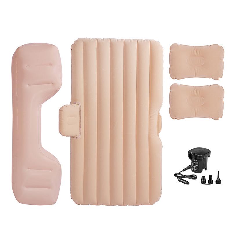 Thickened Car Inflatable Mattress: Foldable Rear Seat Travel Bed for SUVs and Sedans