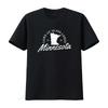 Minnesota Land Of The 10000 Lakes State Map Souvenir T Shirt Vintage Washed Stylish Stretched Casual Comfortable Slightly