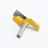 Large Cleaning Bottom Router Bits 2-1/4" Cutting Diameter for Surface Planing Router Bit Woodworking Milling Cutter 8mm 12mm 1/2inch Shank