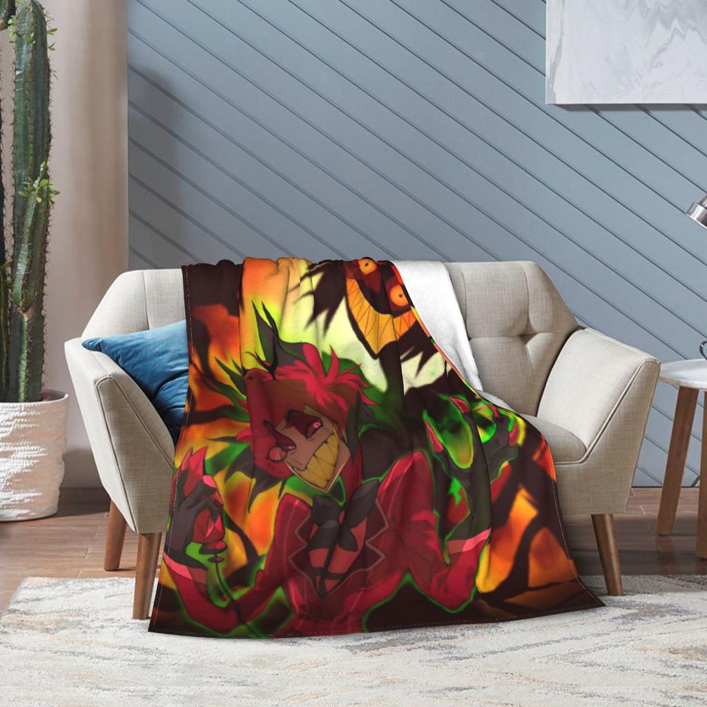H-Hazbins H-Hotels vox 2 Gift Blanket For Men Women Cozy Soft Throw Blankets for Living Room 50x60 Inches Multi-size