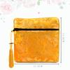 Chinese Brocade Jewelry Storage Bag Handmade Silk Embroidery Padded Small Zipper Tassel Jewelry Organizer Pouch Satin Gift Bag