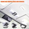 Glossy Black Reading Light Switch Panel Trim Sticker For Nissan Frontier D41 24+