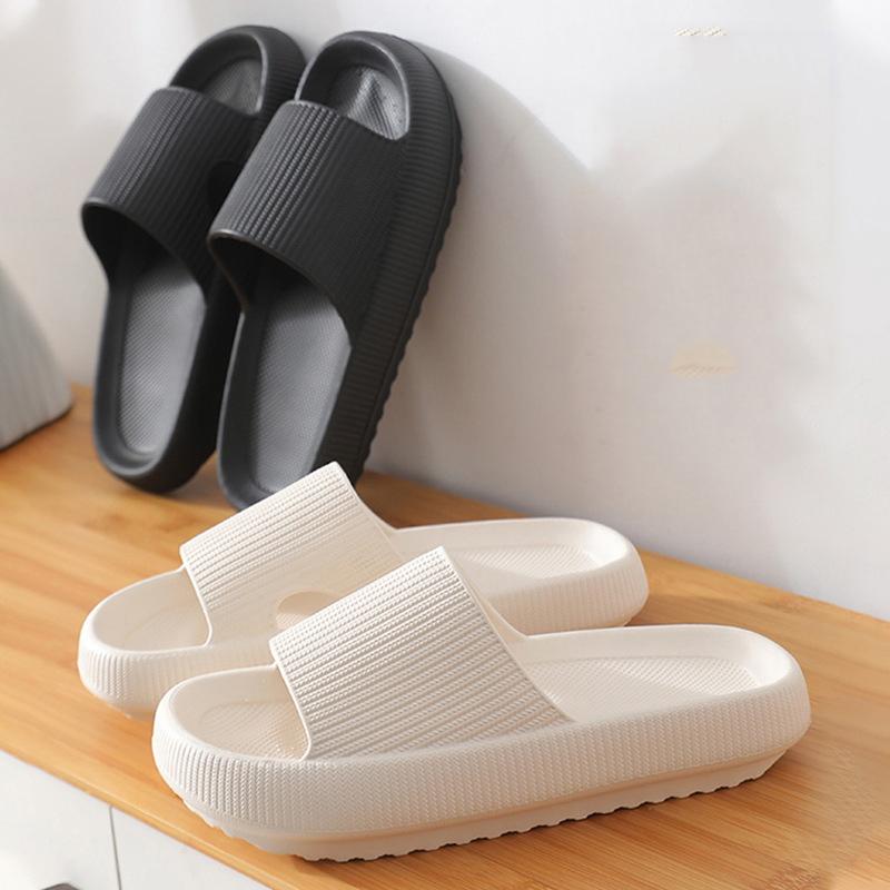 Smile Pop Sommer Dicke Sohle Damen Hausschuhe Weiche EVA Cloud Damen Sandalen Mode Gemütlich Outdoor Strand Damen Schuhe Mit Fußgewölbestütze