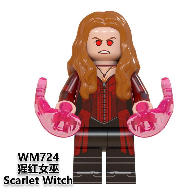 Marvel Avengers Superhero Thanos Thor Captain America Building Blocks Toys Minifigures