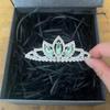 Sparkling Crystal Rhinestone Princess Crown Hairband for Girls - Elegant Wedding Headdress