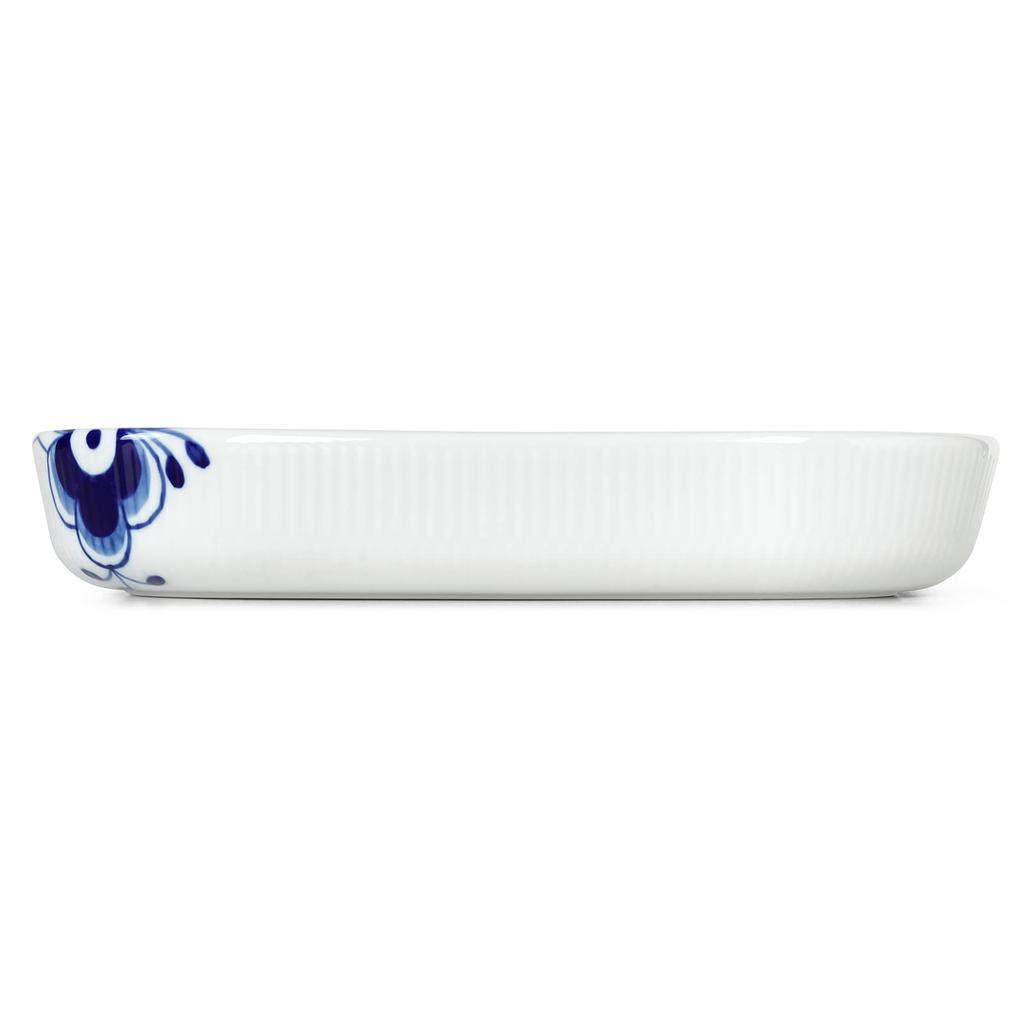 [Officially Imported] Royal Copenhagen Blue Fluted Mega Ovenware Plate, Large, 30cm, Square, 1065430