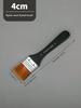 Borrence Nylon Paint Brushes with Different Sizes Wooden Handles Painting Brush Tools for Acrylic Oil and Watercolor Drawing