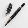 Gullor Silver Cross Line Pen 79 Fountain Pen with Fashion Elegant Baoer Black