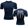 Maglietta Sportiva Uomo Maglia a Compressione Manica Corta Palestra Allenamento Corsa T-Shirt Uomo T-shirt Stampa Animeaderata Fitness Asciugatura Rapida Top