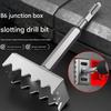 Professional Electrical Box Cutout Cutter For Precise Flush Mount Installations Suitable With Power Drills And Solid Alloy Design