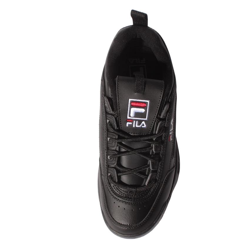 Fila Disruptor 2 Bequeme Vielseitige Low-Top Lifestyle Freizeitschuhe Unisex Sneaker Schwarz F05400025