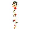 Led Christmas Strip Pendant Santa Snowman Tree Shape Festive Lighting Decoration Xmas Holiday Home Ornament Indoor Outdoor Decor