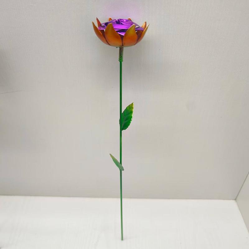 Ornements de Jardin de Roses en Fer Forgé pour la Décoration de Balcon et de Cour