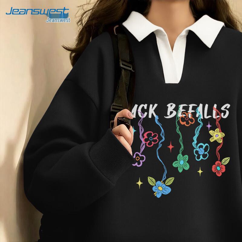 Jeanswest Women s Polo Collar Sweatshirt 2XL