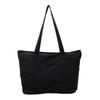 Women Large Capacity Tote Bag Commuter Canvas Bag Student Class Shoulder Bag