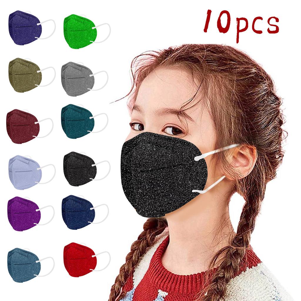 10PC 5-Layer High-Density Child Mask Wind And Mist Pollution Filter