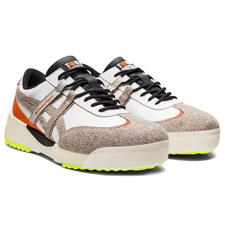 ONITSUKA TIGER Delegation Leather Comfortable Durable Warm Low-Top Casual Shoes Unisex Sneaker White 1183B332-100