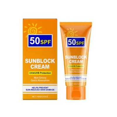 Tinted Sunscreen For Face Sunscreen Balm Moisturizing Sun Balm SPF50 Sunscreen For Face With UV Care Water Resistant And Non-Greasy Sunscreen 100g