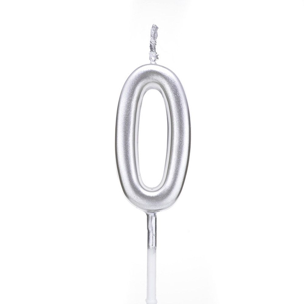 1 PC 0-9 Party Supplies Ornaments Cupcake Decor Cake Topper Number Candles Happy Birthday