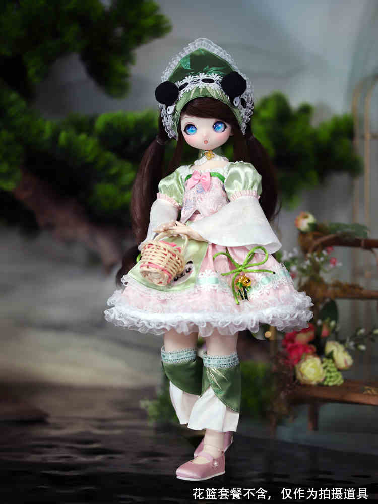 Official Dream Fairy 1/4 Kawaii 16 Inch Ball Jointed Doll Full Set With Student Uniform Bjd Msd Diy Collection Toy Girls