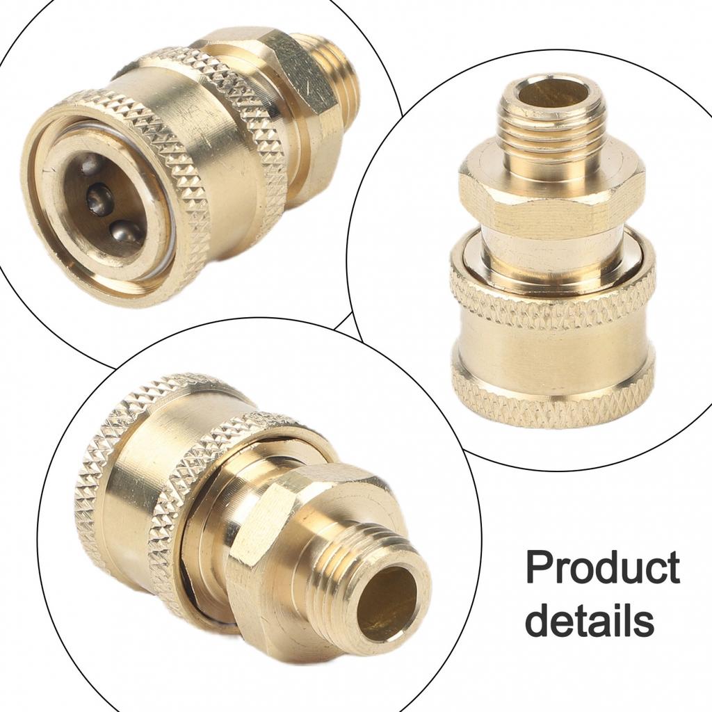 Quick Connector Male Fitting Quick Release Quickly Disassemble