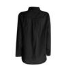 Women Color Cotton Linen Shirt Long Sleeve Lapel Button Button Shirt