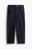 H M Loose Fit Jeans Navy Blue