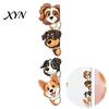 Nursery Room Wall Decorations Cartoon Puppy Sticker, Easy Apply Waterproof PVC Decal, Creative Indoor Outdoor Glass Stickers Dog Pattern for Bathroom