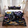 3pcs Castle Night Raven Duvet Cover Set, Soft Comfortable Duvet Cover,Guest Room (1*Duvet Cover + 2*Pillowcase, Without Core) yy251104146