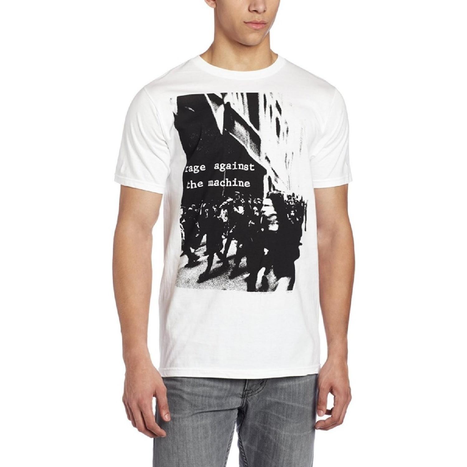 Rage Against the Machine - Riot Soft T-Shirt - 2X-Large XXXXXL белый
