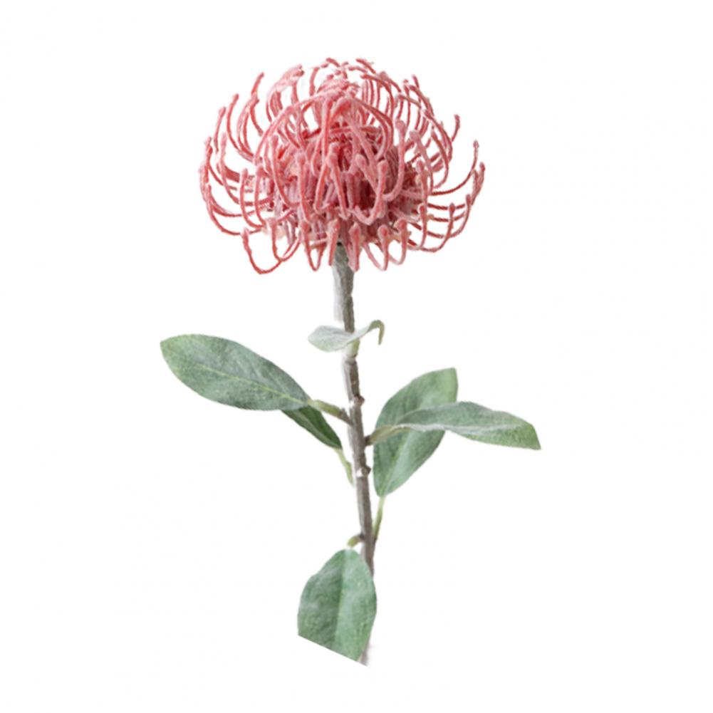 Artificial Flower Bouquet  Vivid Colorful Single Head Hydrangea Artificial Flower Wedding Ornament Home Garden Wedding Decors