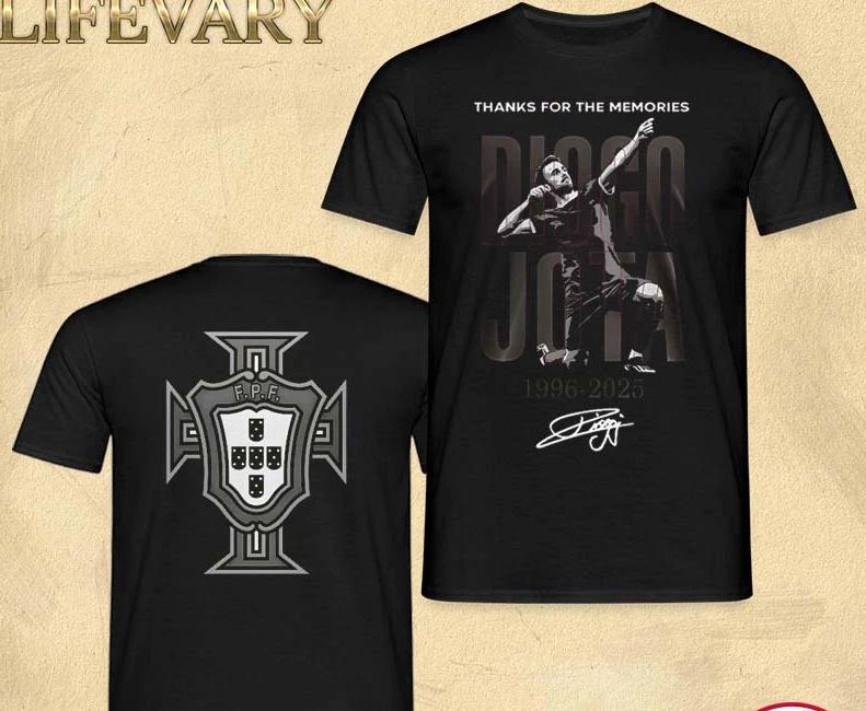 Diogo Jota Portugal Thanks For The Memories T-Shirt