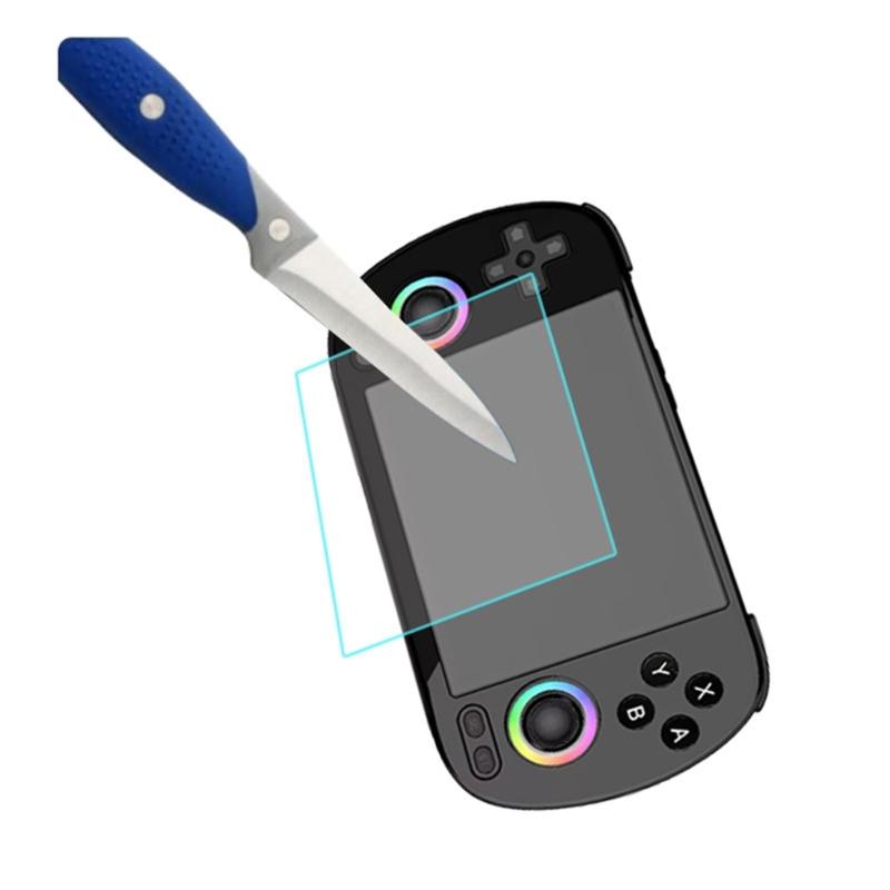 Tempered Film Game Console Screen Protector Film Scratchproof Full Screen Film for RG40XX H Protective Film Shatterproof