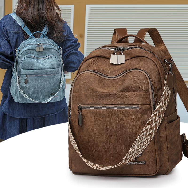 PU Shoulder Bag Women's Multi-function Shoulder Bag