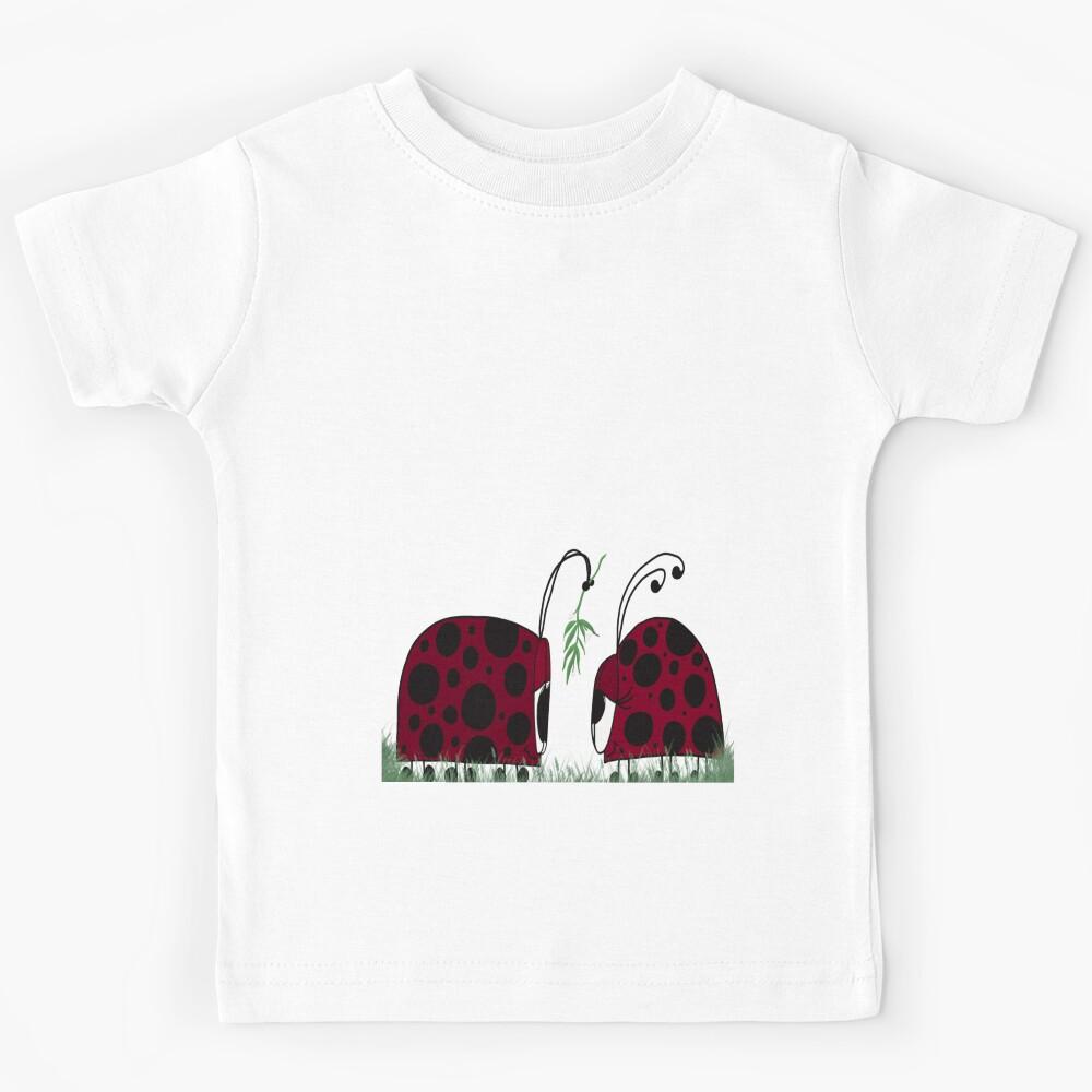 A Guaranteed Kiss Ladybug Painting Kids T-Shirt 170