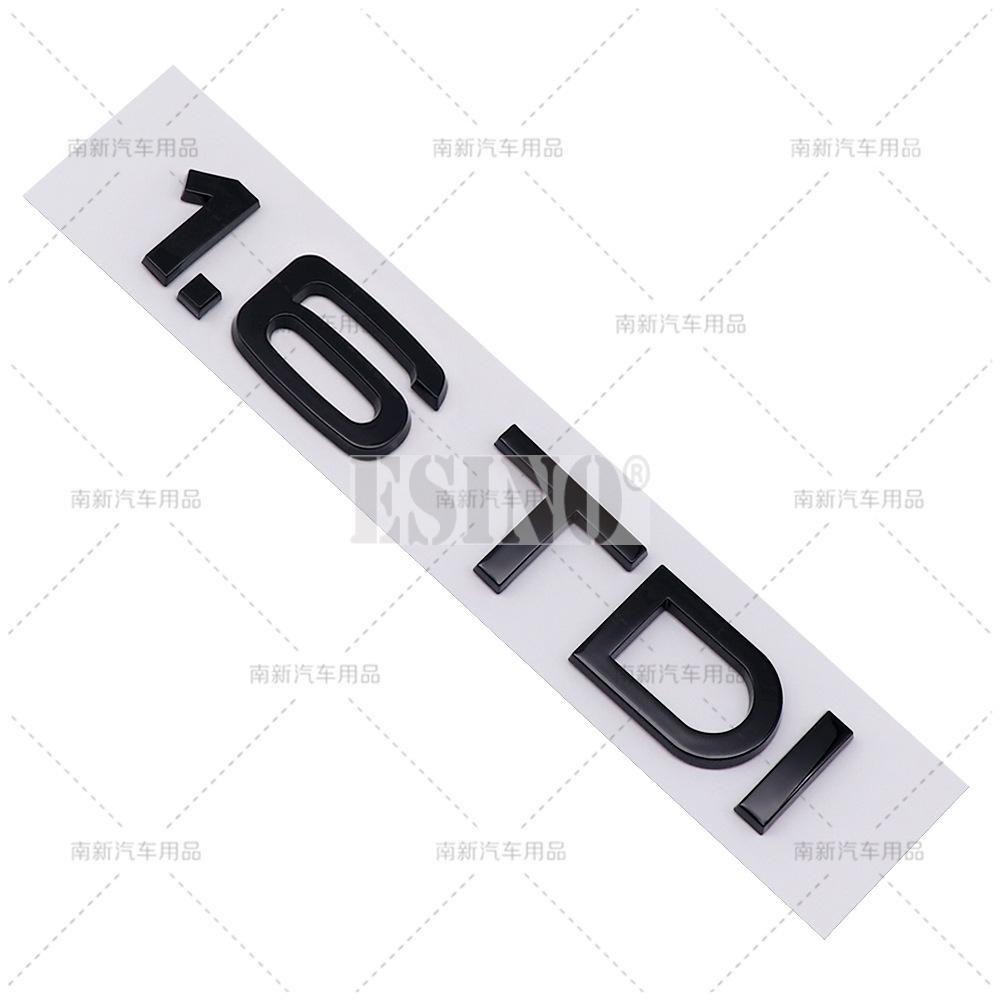 3D 1.6 1.9 2.0 3.0 4.0 TDI Kofferraum ABS Plakette Emblem Auto Heckklappe Kotflügel Tür Klebeplakette für Heiß A4 A5 A6 A7 A8 Q3 Q5 Q7